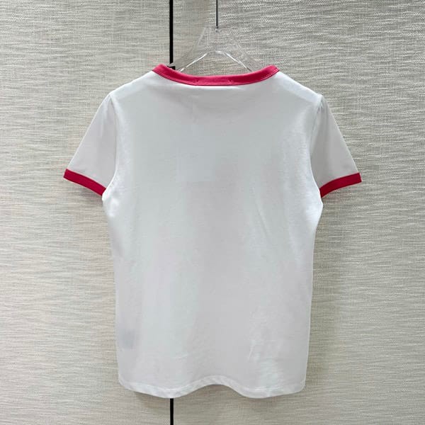 送料無料ミス ディオール コピー グラフィティ コットン リネン ジャージー Tシャツ 3色 det91675